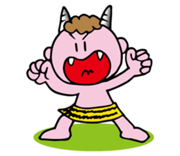 Pink ogre sticker #3732718