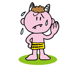 Pink ogre sticker #3732720