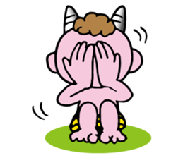 Pink ogre sticker #3732723