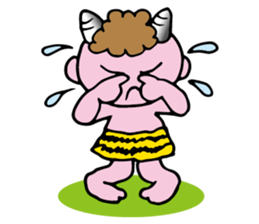 Pink ogre sticker #3732724