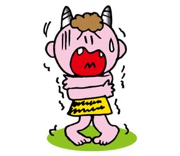 Pink ogre sticker #3732726