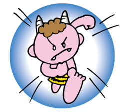 Pink ogre sticker #3732727