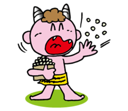 Pink ogre sticker #3732731