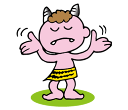 Pink ogre sticker #3732737