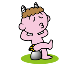 Pink ogre sticker #3732738