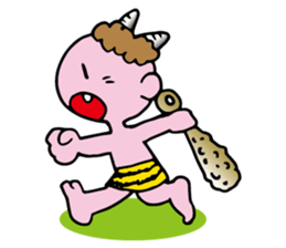 Pink ogre sticker #3732740