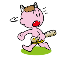 Pink ogre sticker #3732741