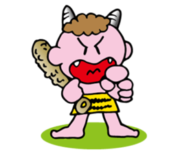 Pink ogre sticker #3732742