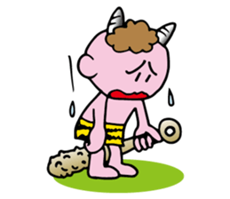 Pink ogre sticker #3732744