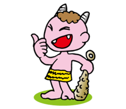 Pink ogre sticker #3732746