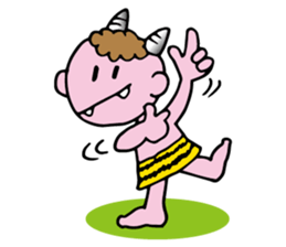 Pink ogre sticker #3732749