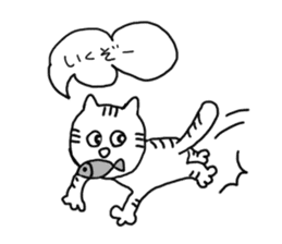 Carefree Dora cat sticker #3732913