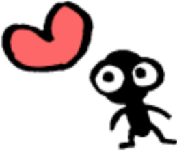 Stick man micro sticker #3733032