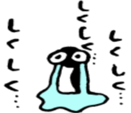 Stick man micro sticker #3733034