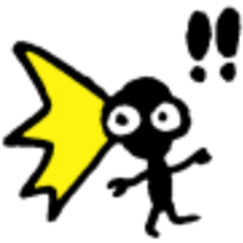 Stick man micro sticker #3733060