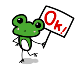 Today's frog sticker #3733357