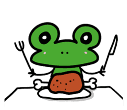 Today's frog sticker #3733381
