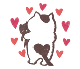 Tomiko-han's cat cat cat stickers. sticker #3733691