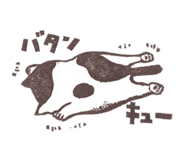 Tomiko-han's cat cat cat stickers. sticker #3733693