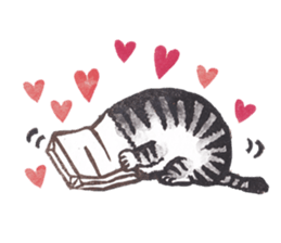 Tomiko-han's cat cat cat stickers. sticker #3733708
