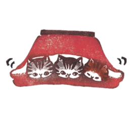Tomiko-han's cat cat cat stickers. sticker #3733709