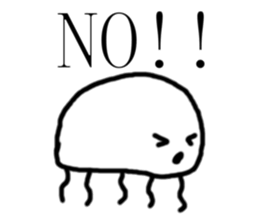 Cheeky jellyfish sticker #3734825