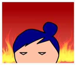 Feeling of pregnant woman sticker #3734945