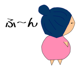 Feeling of pregnant woman sticker #3734947