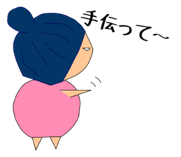 Feeling of pregnant woman sticker #3734955