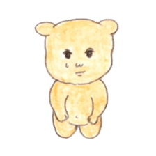 a sulked boy. sticker #3734972