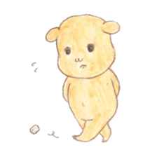 a sulked boy. sticker #3734974