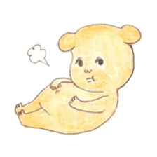 a sulked boy. sticker #3734985