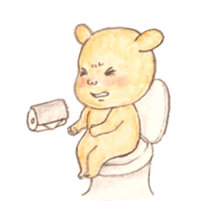 a sulked boy. sticker #3734999