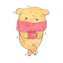 a sulked boy. sticker #3735001