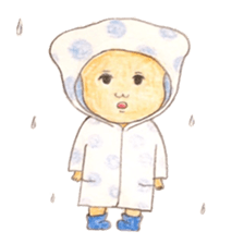 a sulked boy. sticker #3735005