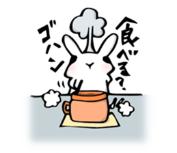 Rabbit and sometimes frog sticker #3735172