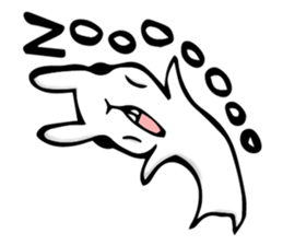 Rabbit and sometimes frog sticker #3735175