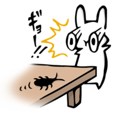 Rabbit and sometimes frog sticker #3735180