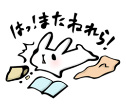 Rabbit and sometimes frog sticker #3735188