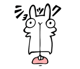 Rabbit and sometimes frog sticker #3735192