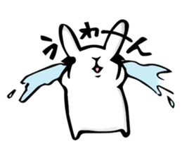 Rabbit and sometimes frog sticker #3735200
