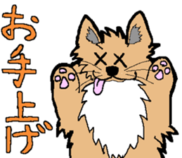 dog of belo sticker sticker #3735381