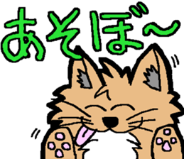 dog of belo sticker sticker #3735389