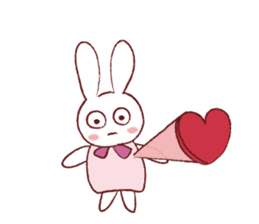 Rabbit Fall in Love sticker #3735530
