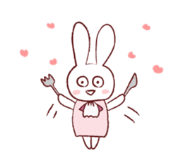 Rabbit Fall in Love sticker #3735546