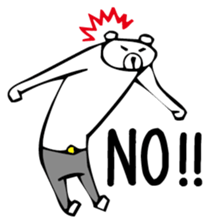 Young bear 3 sticker #3735590