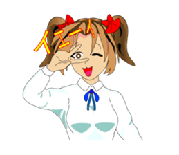 Tsundere Ribon Chan! sticker #3735924