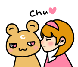 Daichan and Miiko 2 sticker #3736292