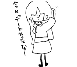 Nubochan and Kaguyachan sticker #3736961