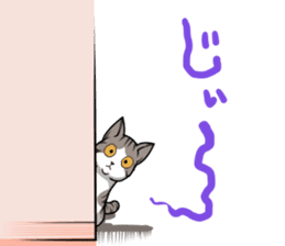 japan cat myu sticker #3737105